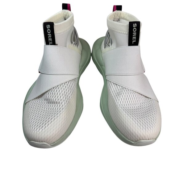 Sorel Kinetic Impact Strap Sneakers White Mint Green Size 6 NWT | Lightweight - Picture 1 of 8